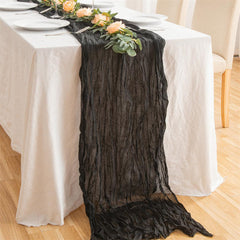 Lofaris 10 Pcs Nordic style Ruffled Party Yarn Table Runner