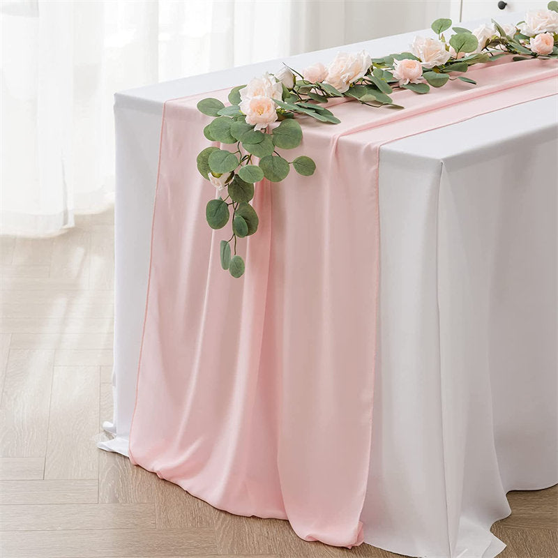 Lofaris 10 Pcs Seamless Rectangular Table Runner For Party Decor