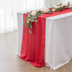 Lofaris 10 Pcs Seamless Rectangular Table Runner For Party Decor