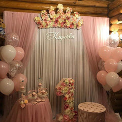 Lofaris 10FTx10FT Metal Double Crossbar Backdrop Frame Kit