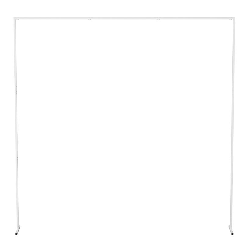 Lofaris 10X10Ft Ajustable White Curtain Wedding Arch Stand