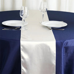 Lofaris 12W x 108L Seamless Satin Table Runner for Party Decor