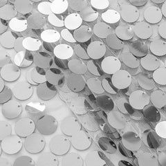 Lofaris 12X108 Inch Blush Big Payette Sequin Table Runner