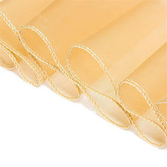 Lofaris 12X108 Inch Ivory Sheer Organza Table Runner For Decor