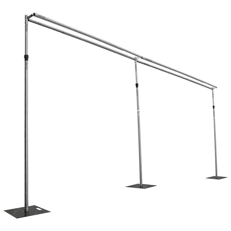 Lofaris 20FTX10FT Double Crossbar Hangers Pipe Drape Stand