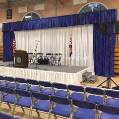 Lofaris 20FTX10FT Double Crossbar Hangers Pipe Drape Stand