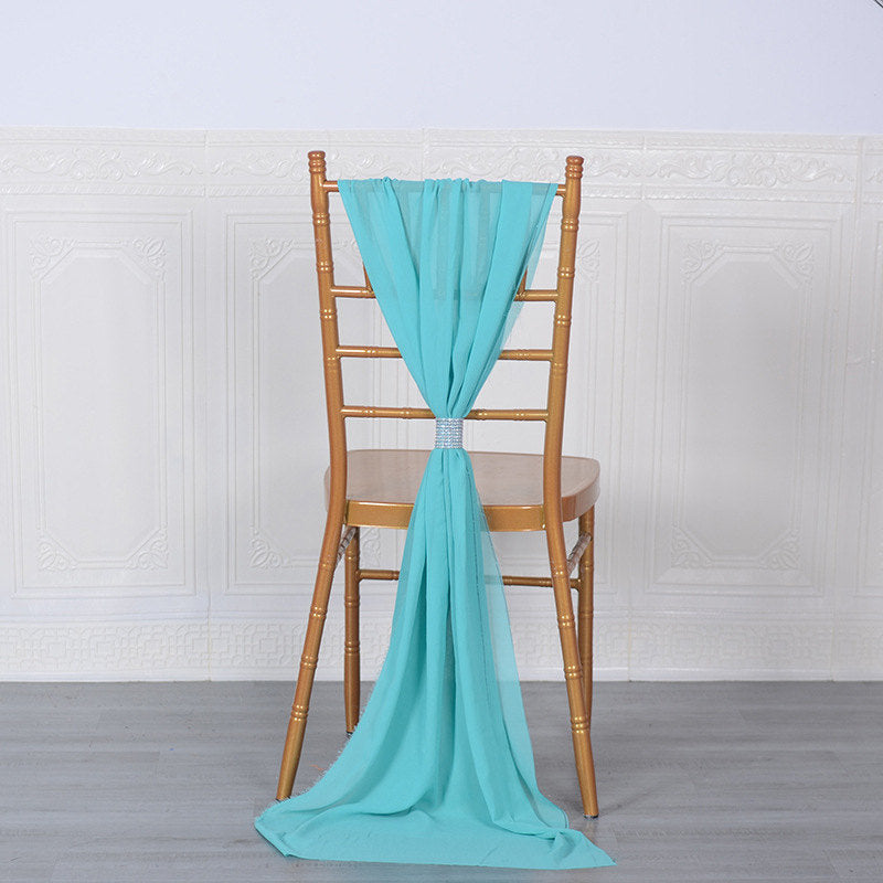 Lofaris 20X78 Inch Premium Chiffon Wedding Chair Sashes