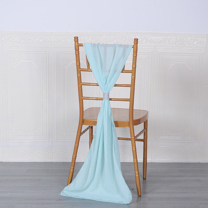 Lofaris 20X78 Inch Premium Chiffon Wedding Chair Sashes
