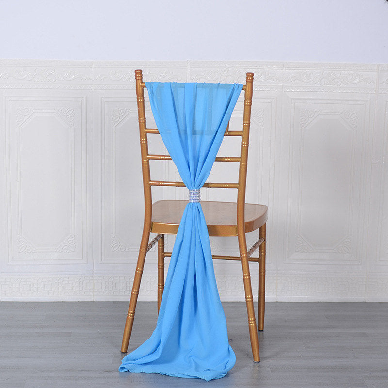 Lofaris 20X78 Inch Premium Chiffon Wedding Chair Sashes