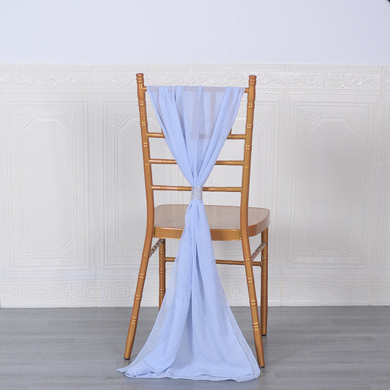 Lofaris 20X78 Inch Premium Chiffon Wedding Chair Sashes