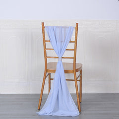 Lofaris 20X78 Inch Premium Chiffon Wedding Chair Sashes