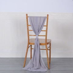 Lofaris 20X78 Inch Premium Chiffon Wedding Chair Sashes