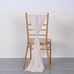 Lofaris 20X78 Inch Premium Chiffon Wedding Chair Sashes