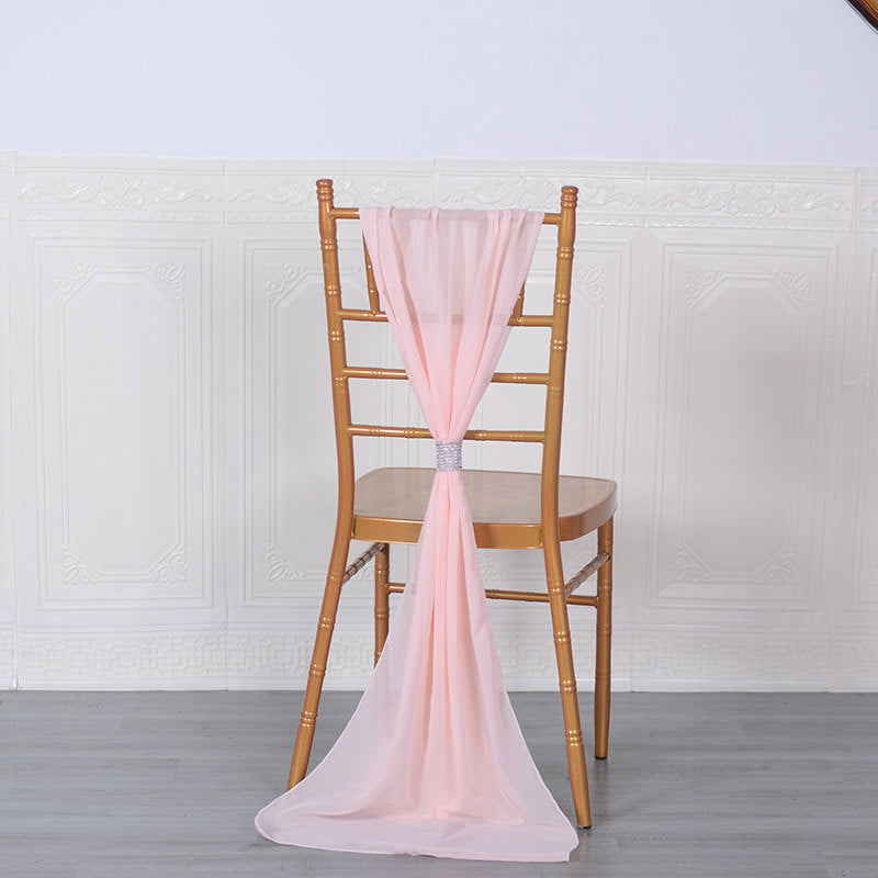 Lofaris 20X78 Inch Premium Chiffon Wedding Chair Sashes