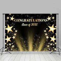 Lofaris Star Ribbon Congratulations Class Of 2024 Backdrop