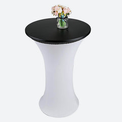 Lofaris 2FT Spandex Stretch Fitted Cocktail Table Top Cover
