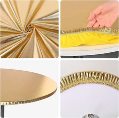 Lofaris 2FT Spandex Stretch Fitted Cocktail Table Top Cover