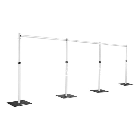 Lofaris 30x10FT Adjustable Pipe Drape Backdrop Stand for Event