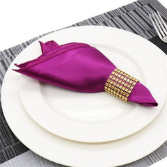 Lofaris 50 Pcs Folded Mouth Cloth Solid Color Restaurant Towel