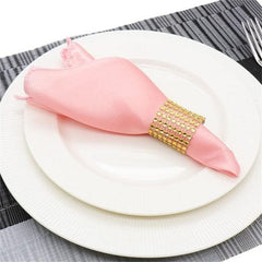 Lofaris 50 Pcs Folded Mouth Cloth Solid Color Restaurant Towel
