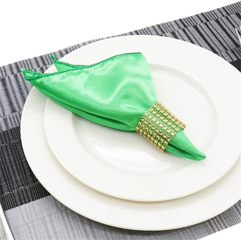 Lofaris 50 Pcs Folded Mouth Cloth Solid Color Restaurant Towel