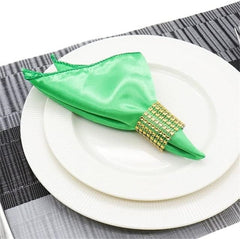 Lofaris 50 Pcs Folded Mouth Cloth Solid Color Restaurant Towel