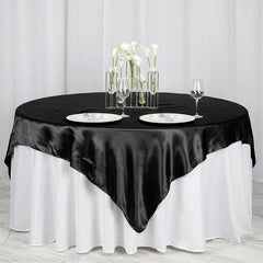 Lofaris 57X57 Inch Events Square Smooth Satin Table Overlay