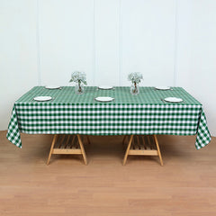 Lofaris 60X102 Inch Seamless Buffalo Plaid Rectangle Tablecloth