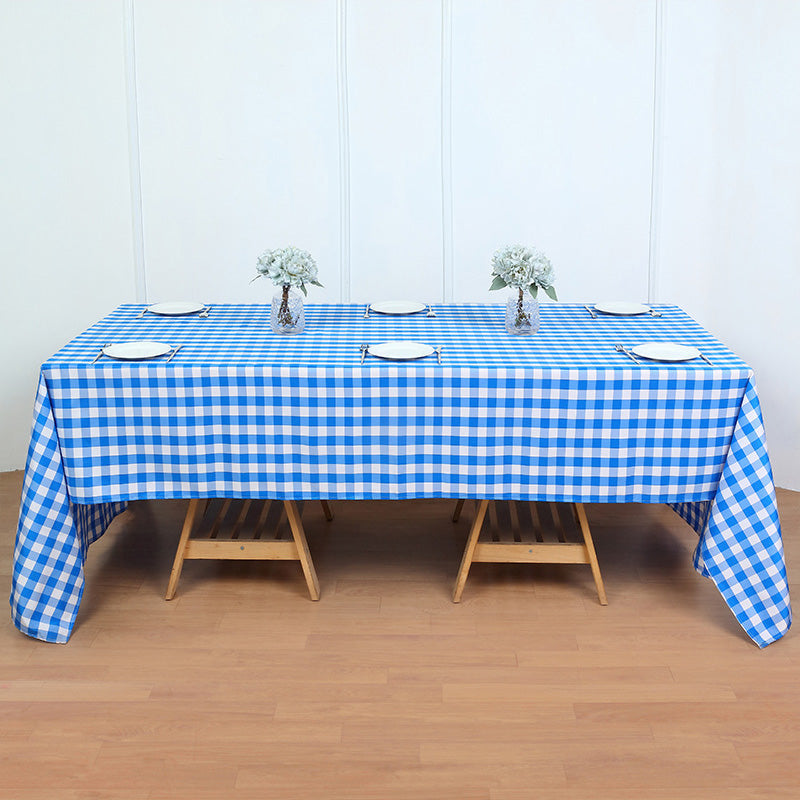 Lofaris 60X102 Inch Seamless Buffalo Plaid Rectangle Tablecloth