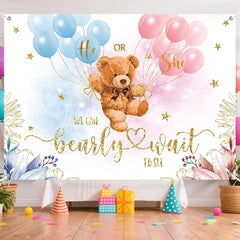 Lofaris (7 Day Delivery) Bearly Wait Baby Shower Party Backdrop