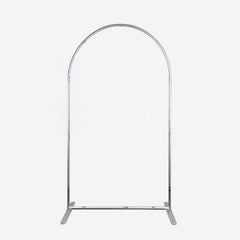 (7 Day Delivery) Lofaris Silver Wedding Backdrop Flower Arch Frame Party Decor