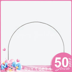 Lofaris (7 Day Delivery) Wide Arch 10x8ft Wedding Stand Balloon Semi-circle Frame