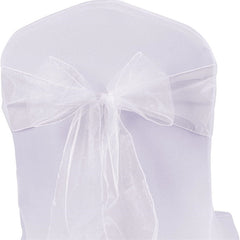 Lofaris 7X108 Inch Sheer Premium Organza Bridal Chair Sashes