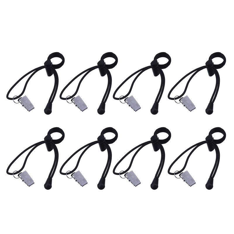 Lofaris 8 Pack Photo Backdrop Clips Holder With Elastic Band