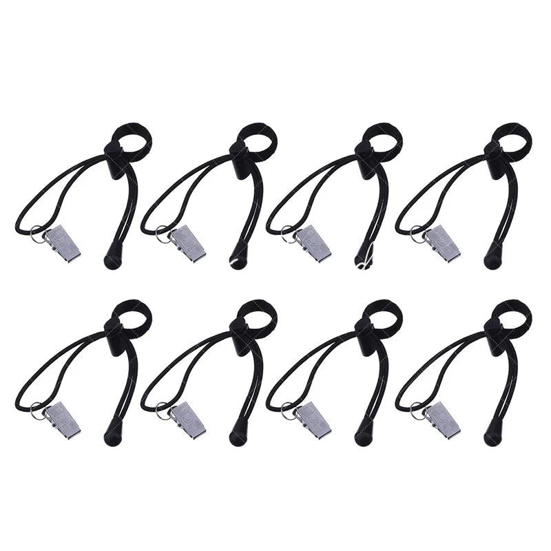 Lofaris 8 Pack Photo Backdrop Clips Holder With Elastic Band