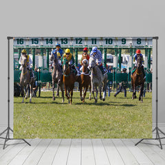 Horse Racing Course Kentucky Derby Party Backdrop