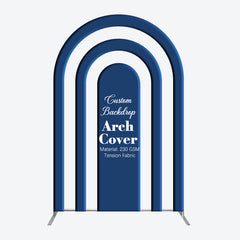 Lofaris Custom Hollow Rainbow Open Arch Backdrop for Party