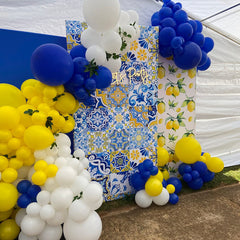 Lofaris Silver Rectangle Wall Panel Backdrop Party Decor