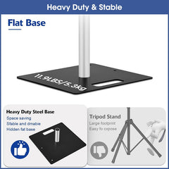 Lofaris 2-Panel Crossbar 20x10ft Pipe And Drape Stand