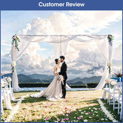 Lofaris 2-Panel Crossbar 20x10ft Pipe And Drape Stand