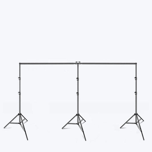 Lofaris Adjustable 20x10ft Backdrop Stand Kit, Pipe Frame for Room Set, Stable for Studio and Event Use