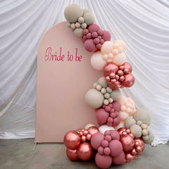 Lofaris Custom Color Double Sided Party Arch Backdrop