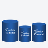 Lofaris Personalized Backdrop Plinth Cylinder Cover Kit for Party