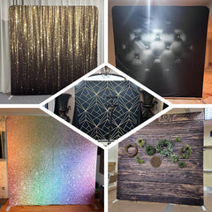 (7 Day Delivery) Aluminum Square Straight Tension Backdrop Stand