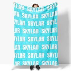 Personalized Super Soft Name Family Blanket
