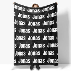 Personalized Super Soft Name Family Blanket