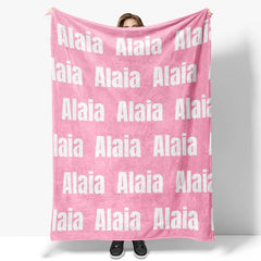 Personalized Super Soft Name Family Blanket