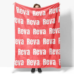 Personalized Super Soft Name Family Blanket