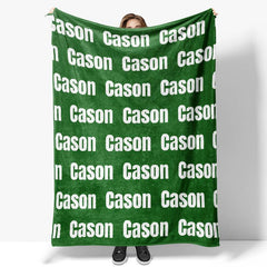 Personalized Super Soft Name Family Blanket