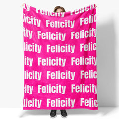 Personalized Super Soft Name Family Blanket
